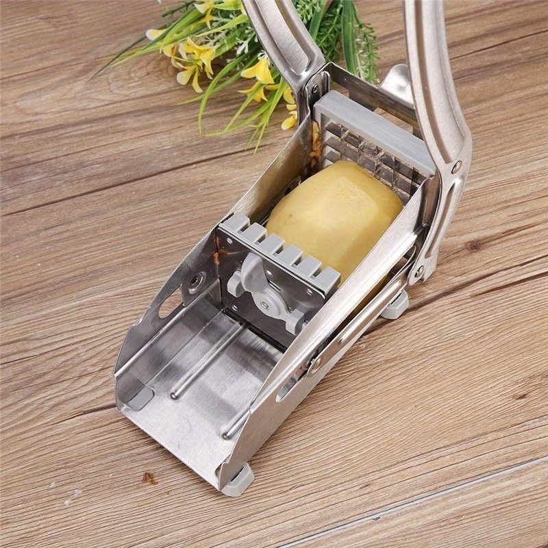 FARIDABIO Stainless Steel Fruit Cutting Machine Manual French Fry Cutter and Vegetable Chopper