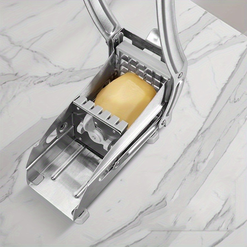 FARIDABIO Stainless Steel Fruit Cutting Machine Manual French Fry Cutter and Vegetable Chopper
