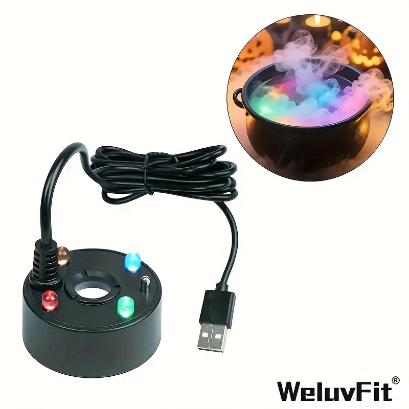 WELUVFIT Fog Machine with Bonsai Tree Design
