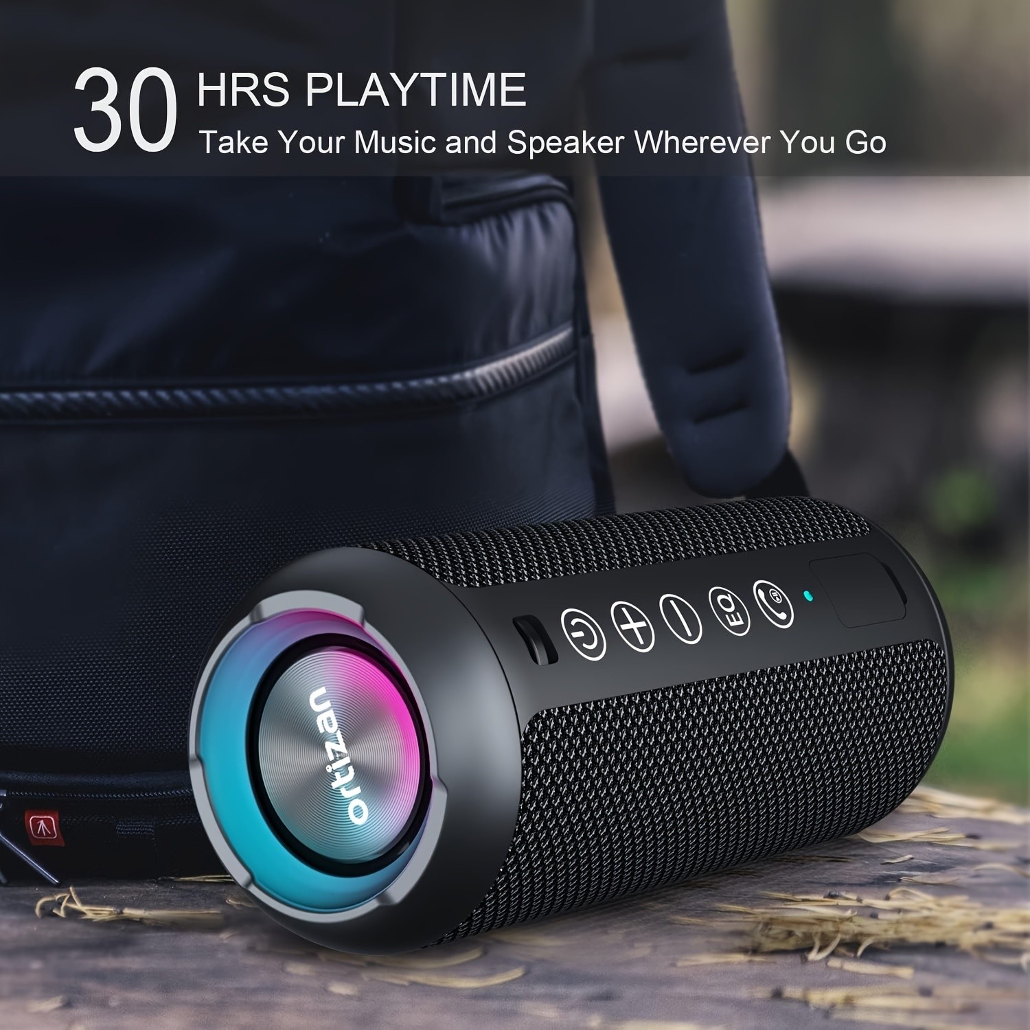 Ortizan 24W Portable Wireless Speakers
