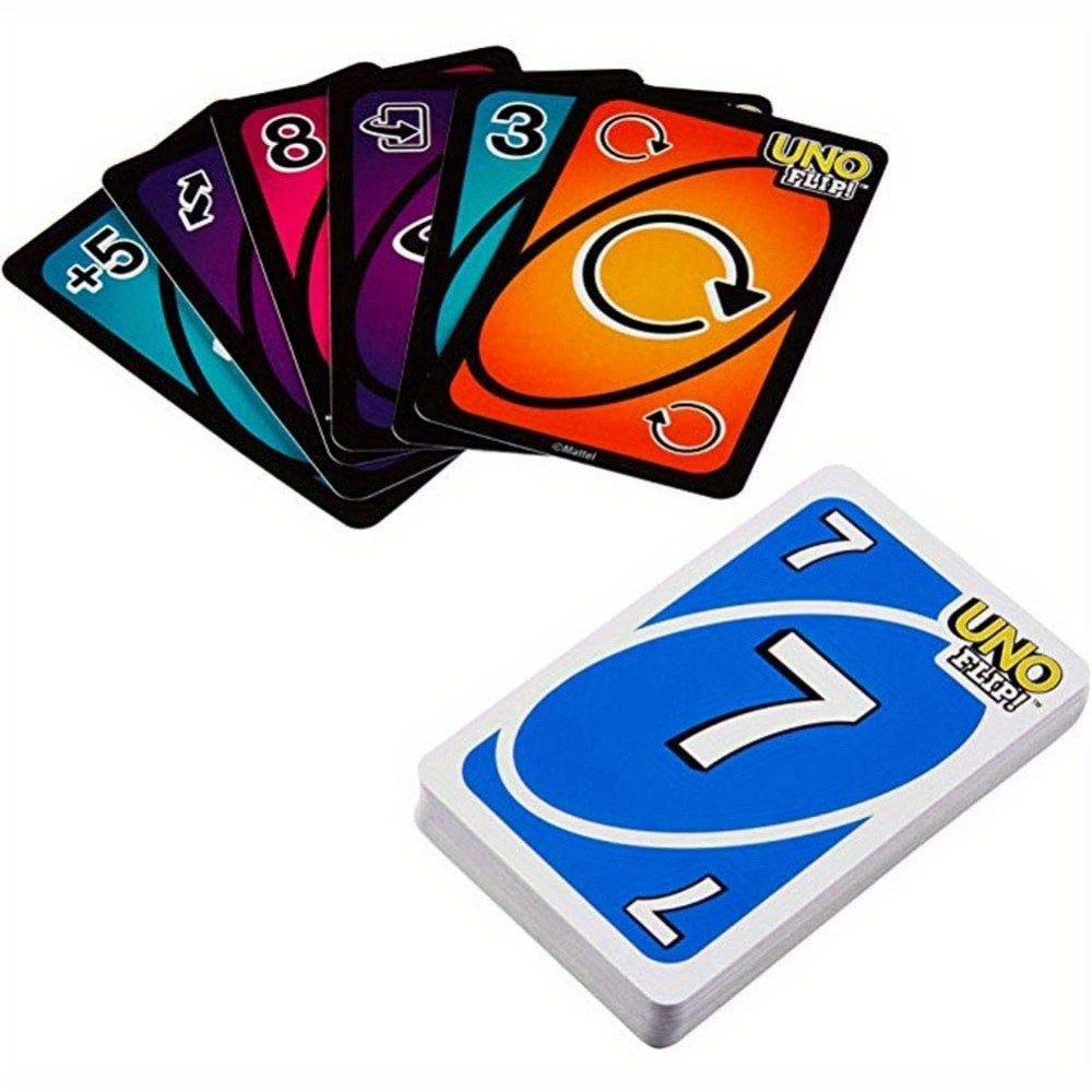 UNO Flip Playing Card Game Wild Card UNO Flip by Mattel Games