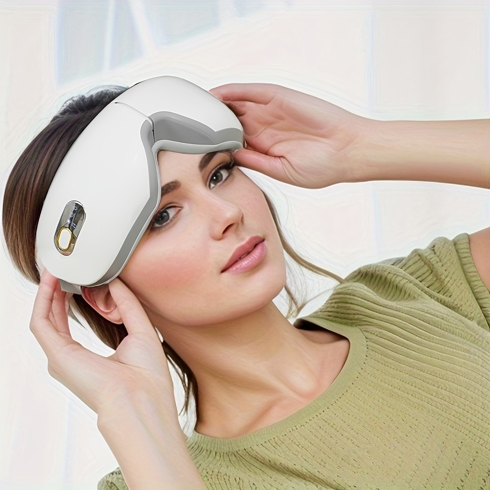 JUSTEVO New Eye Massager Targeted Relief for Your Eyes, Perfect for Travel and Home Use