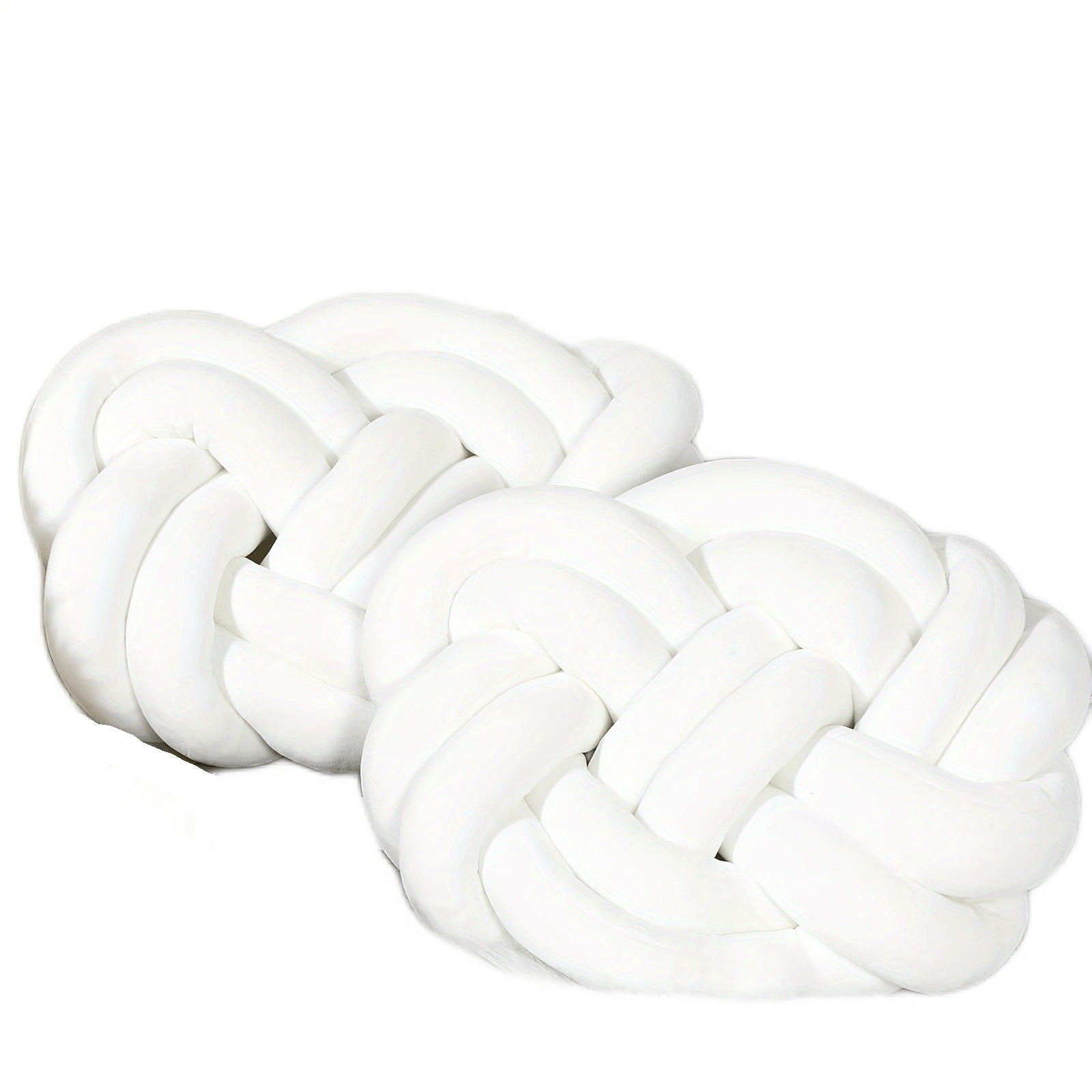 YLBKIKR Two-Piece Sofa Knot Pillow Soft Decorative Cushions to Enhance Comfort and Style in Your Home