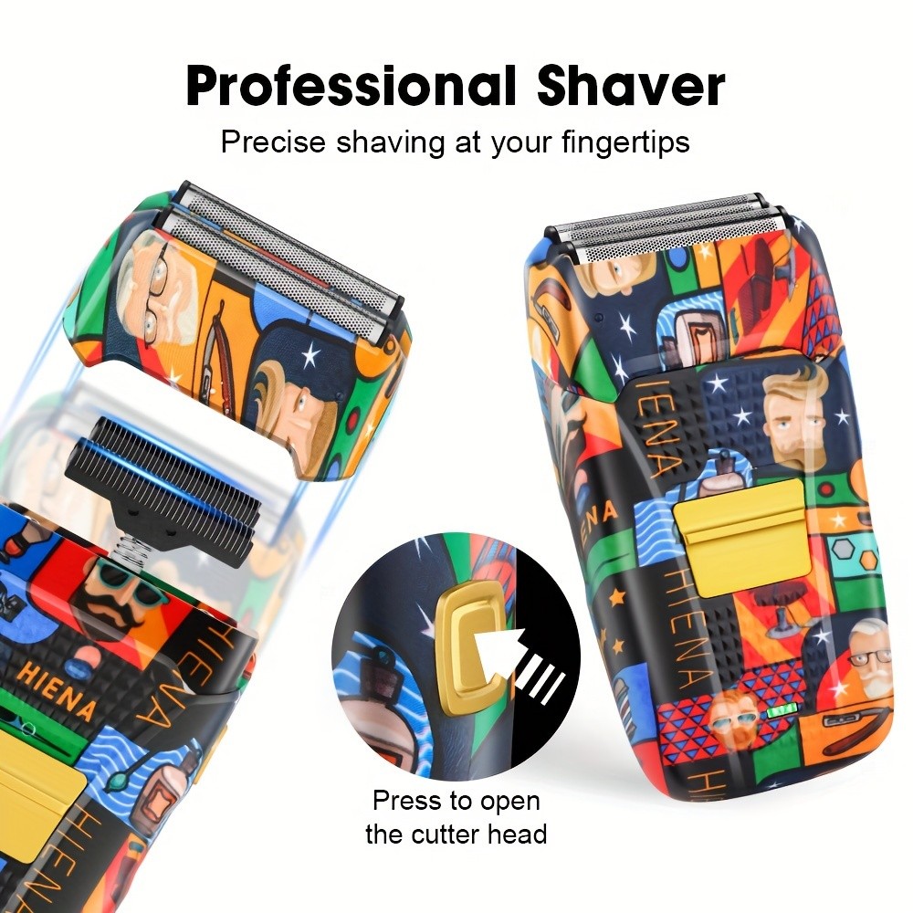 HIENA 3pcs Electric Hair Clipper Set