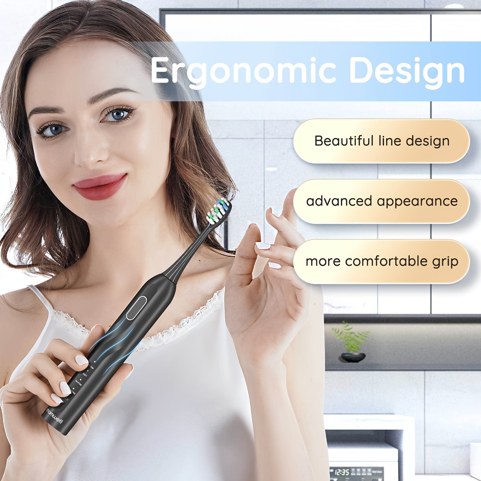 Mornwell T38 Portable Electric Toothbrush
