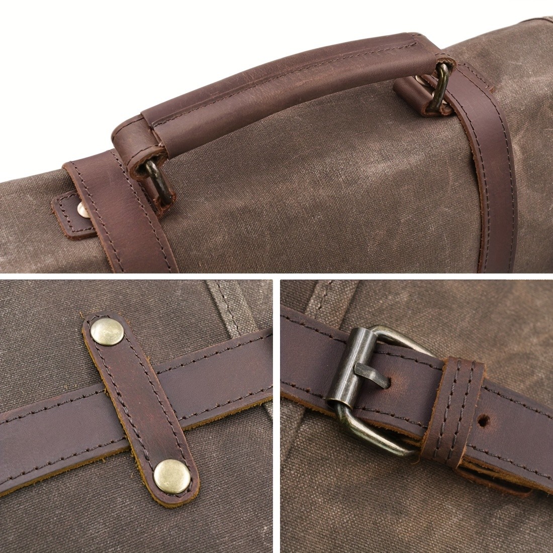NEWHEY Brown Laptop Backpack Stylish, Durable, and Perfect for Commuting and Travel