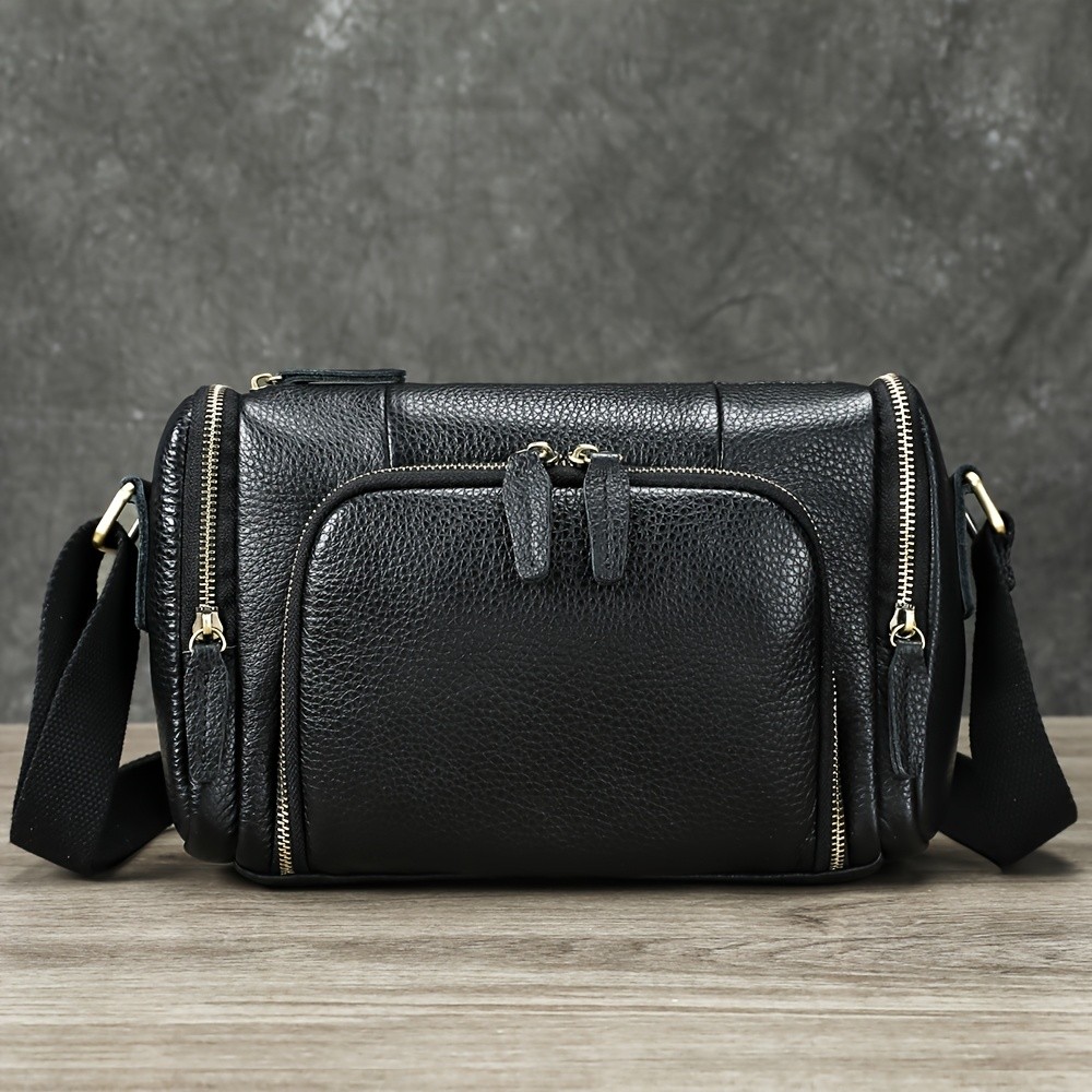 NIUCUNZH Genuine Leather Backpack Durable, Stylish, and Perfect for Commuting, Travel, and Casual Use