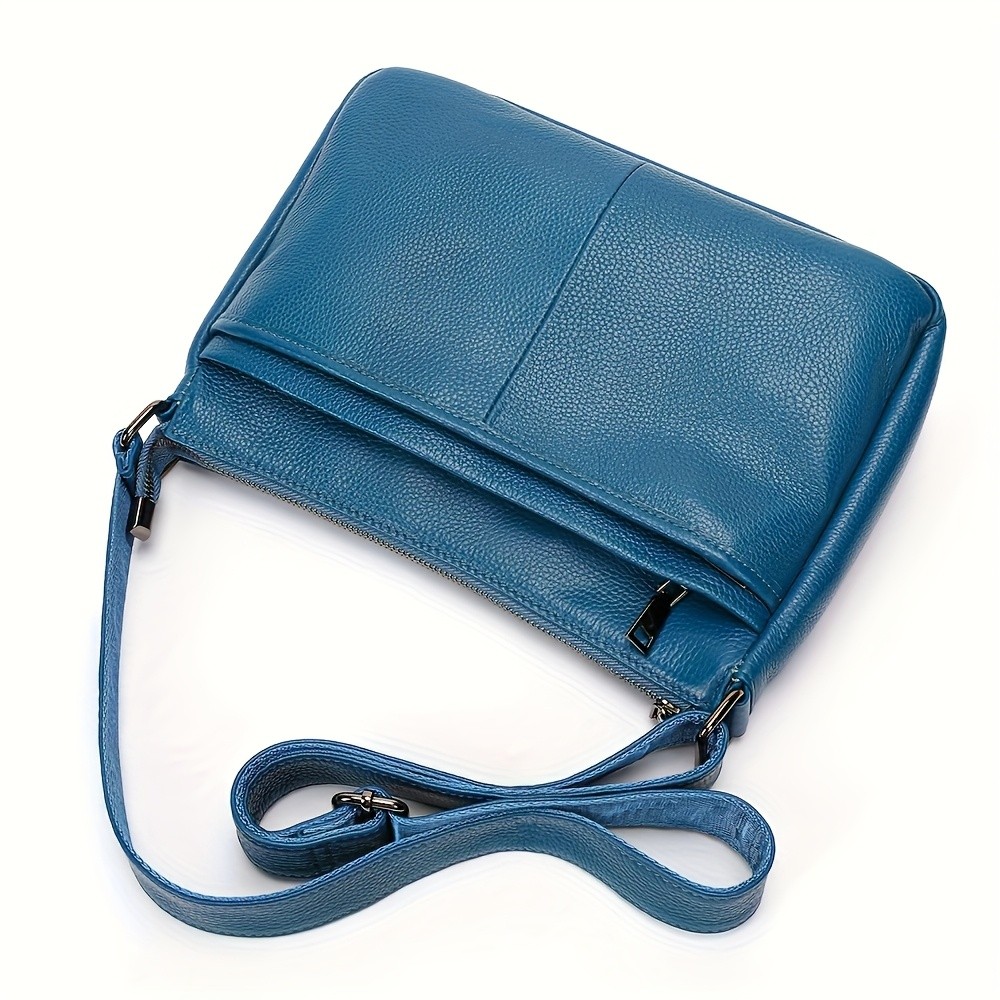 NIUCUNZH Genuine Leather Crossbody Bag Stylish, Durable, and Perfect for Everyday Use