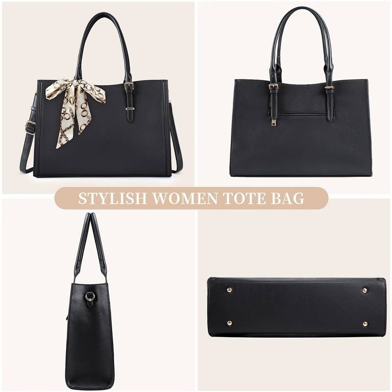 IGOLUMON Women's 39.62cm Laptop Bag Stylish, Lightweight, and Secure for Work and Travel