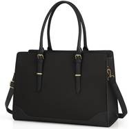IGOLUMON Women's 39.62 cm Laptop Tote & Crossbody Bag Elegant, Versatile, and Functional for Work, School, and Travel