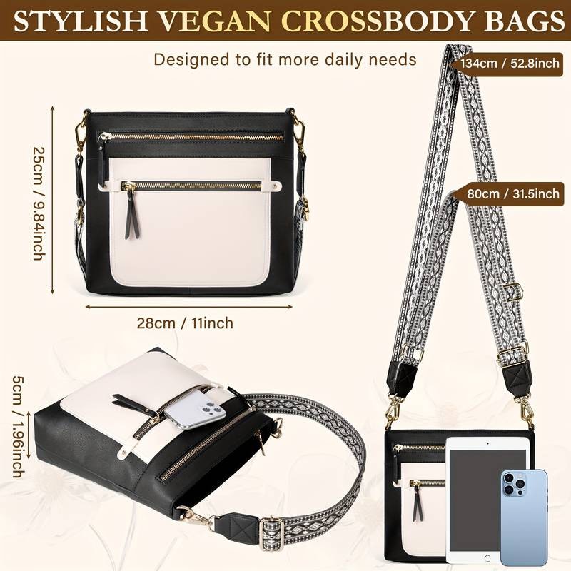 IGOLUMON Women's High Quality Crossbody Bag Chic and Functional for Everyday Use