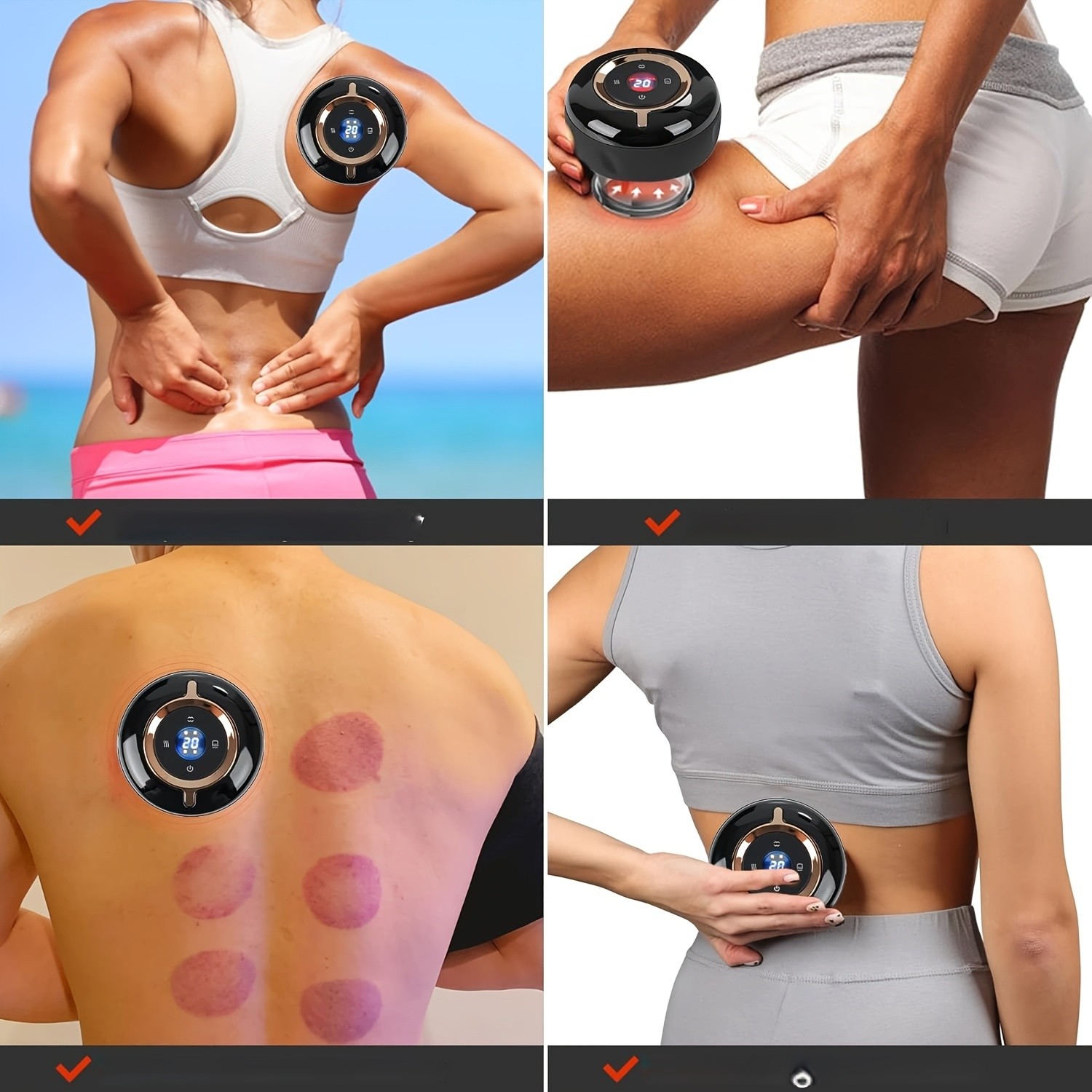 NIJ Portable USB Rechargeable Electric Massager