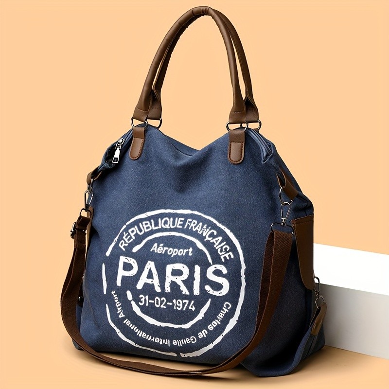 Perfect Lily Fashionable Large Capacity Retro One Shoulder Crossbody Tote Bag