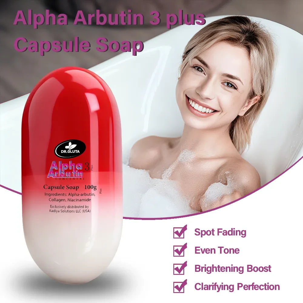 Dr. Gluta Alpha Arbutin 3 Plus Capsule Soap