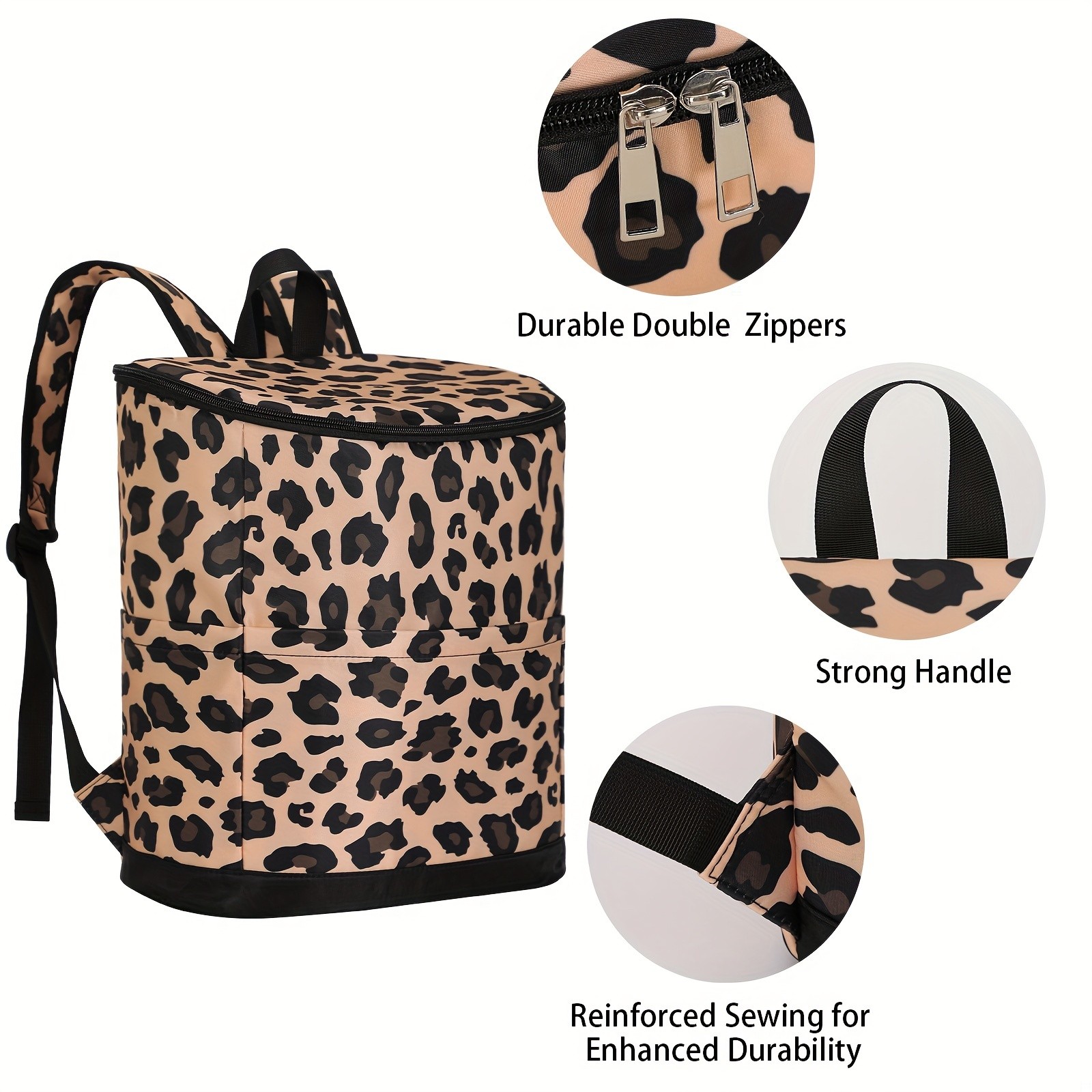 DANCURKEY Womens Insulated Cooler Backpack