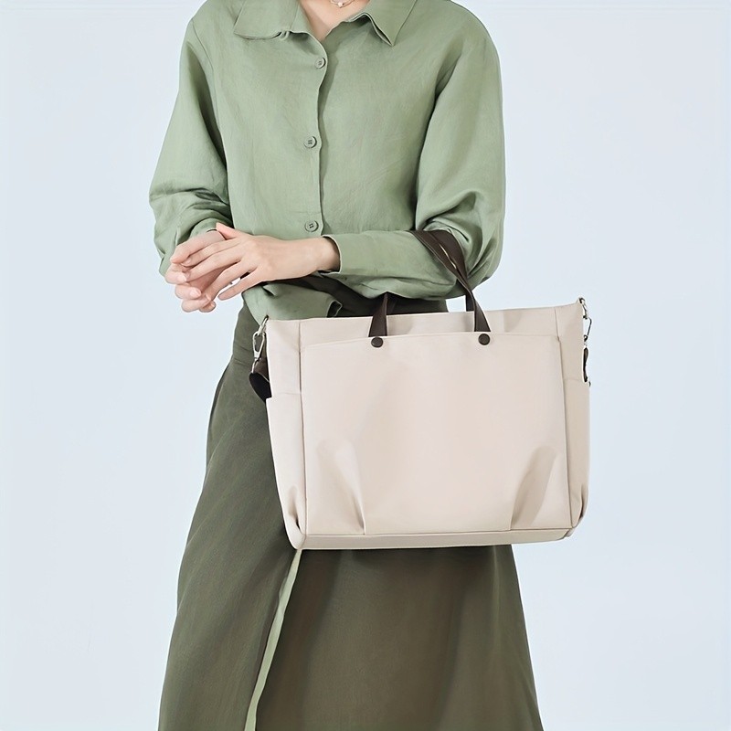 OGEHUAFEE Womens Casual Chic Laptop Handbag Adjustable Shoulder Strap, Large Capacity, Ideal for Travel & Daily Use