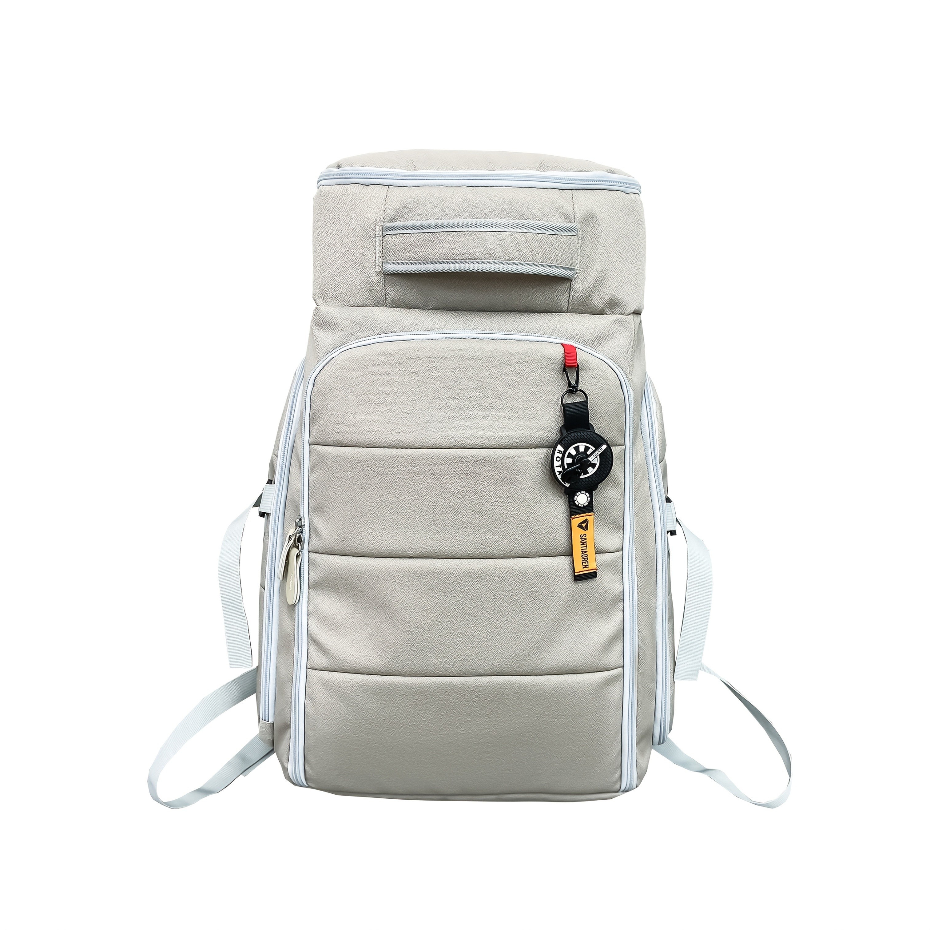 OGEHUAFEE Large Capacity Heavy-Duty Hiking Backpack Independent Shoe Compartment, Dry/Wet Separation, Multi-Zipper Pockets