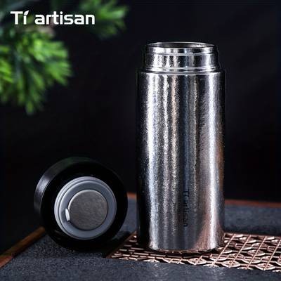 Tiartisan 200ml Mini Insulated Bottle  Portable, Durable, and Leakproof Thermal Cup for Camping and Hiking