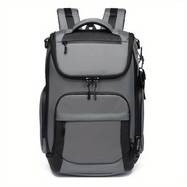 OZUKO Men's Business Backpack  Professional Laptop Bag with Shock-Absorbing Padding for Work, Travel, and Daily Commute