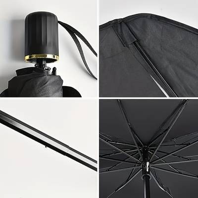 ITECHJOY Upgraded Car Windshield Sunshade Foldable Front Window Cover for UV Protection and Sun Blocking