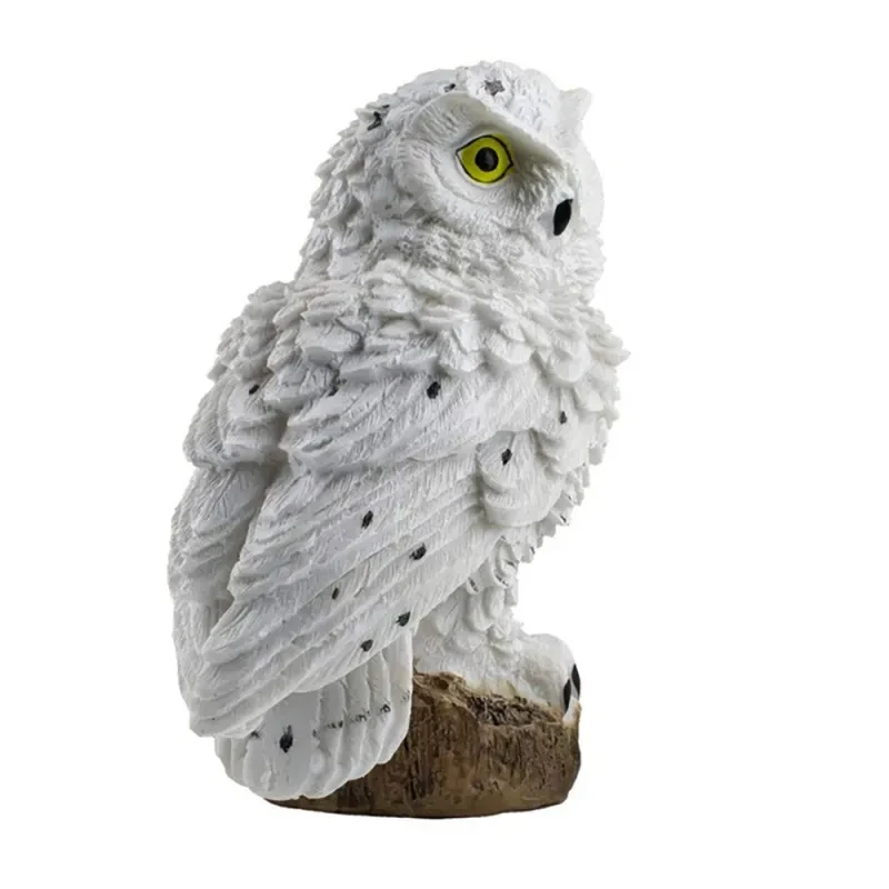 Led Solar Power Outdoor Garden Waterproof Owl Stake