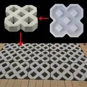 ITECHJOY Heavy-Duty Interlocking Concrete Mold Create Stunning Paving Stones for Your Patio and Garden