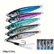 Goture 5pcs Fishing Jig Set  Premium Vertical Jigs for Tuna, Salmon, Snapper, and More
