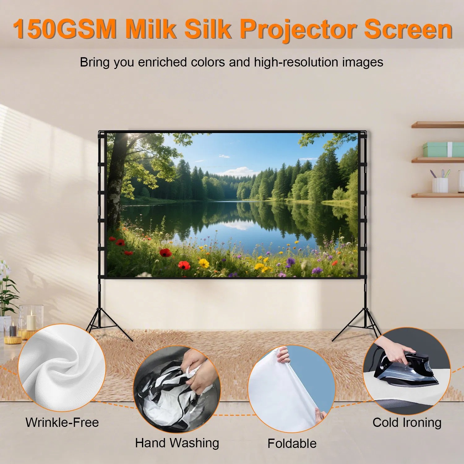100 Inch Home Theater Projector Screen