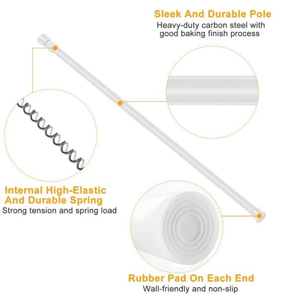 Heavy Duty Tension Rods