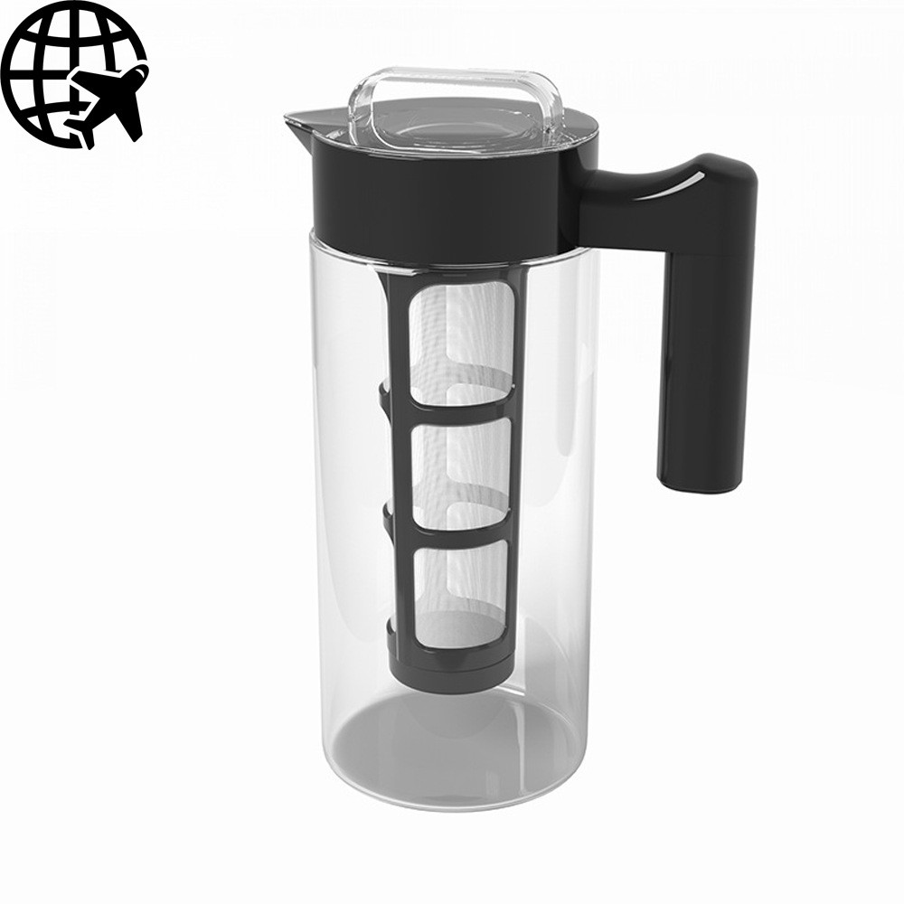 Glass Pitcher With Lid