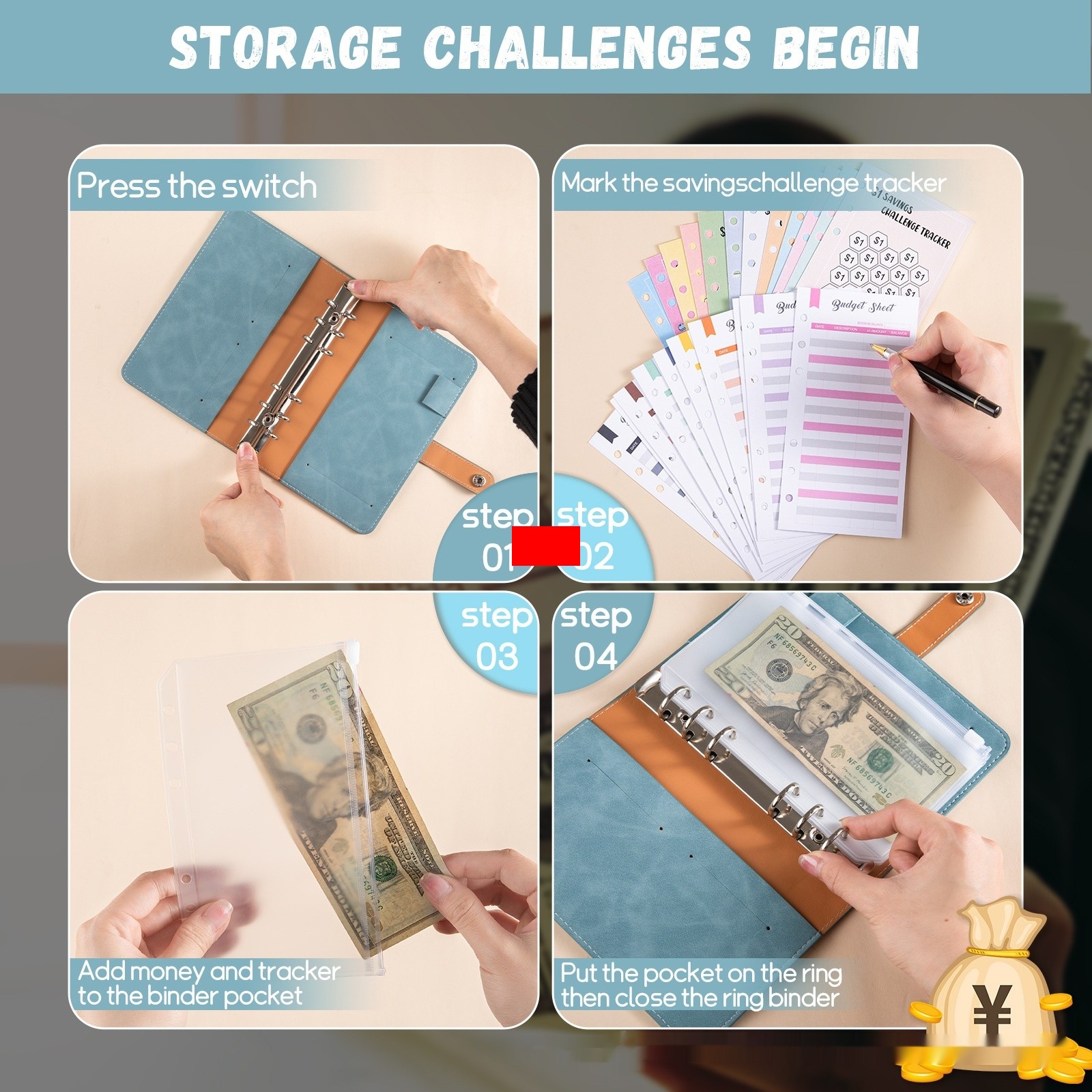 Envelopes Saving Challenge