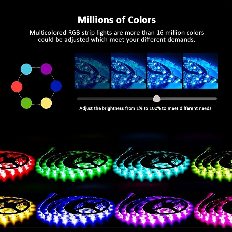 LTG-GEE USB-Powered Smart RGB/RGBW LED Strip Lights