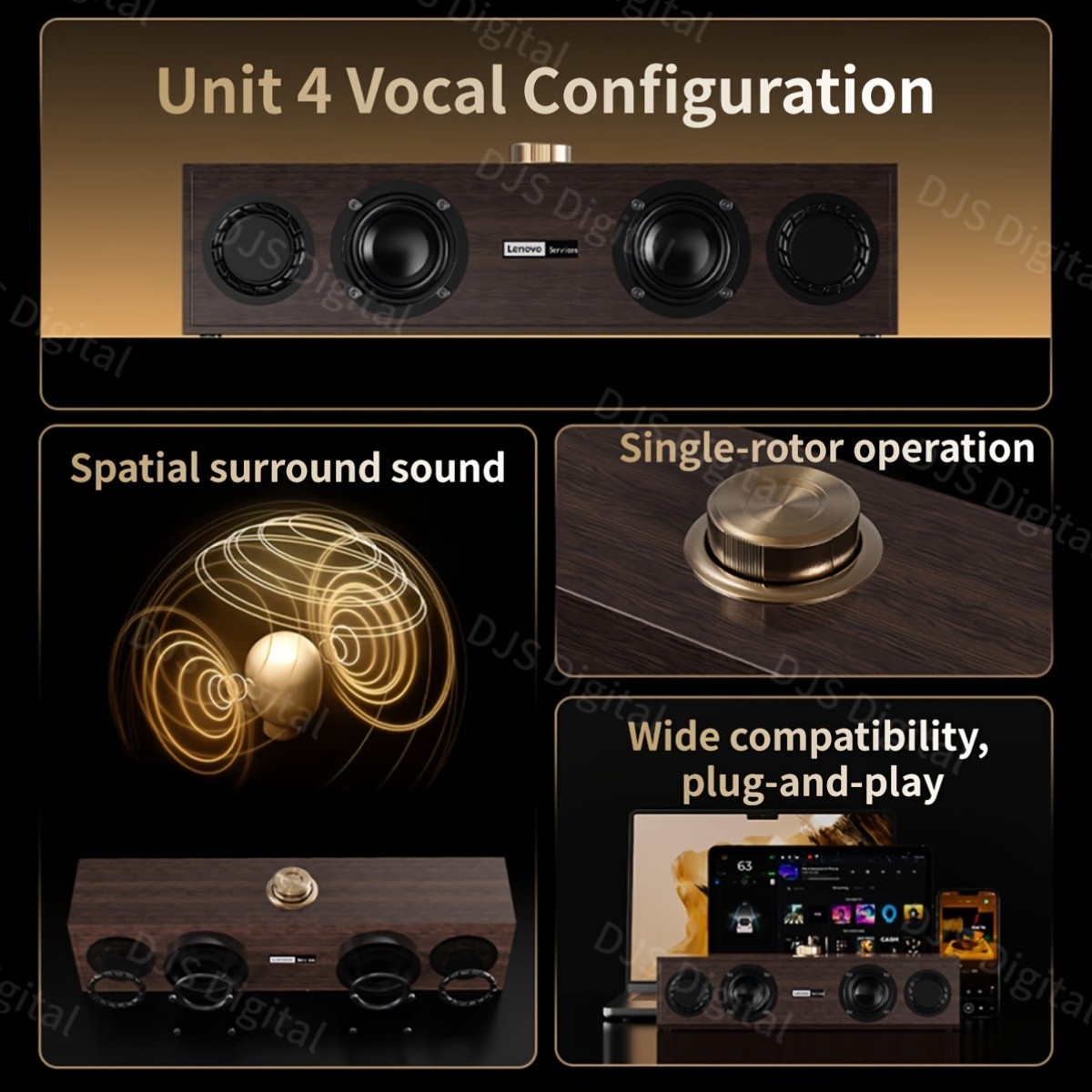 Lenovo C02 Multimedia Speaker