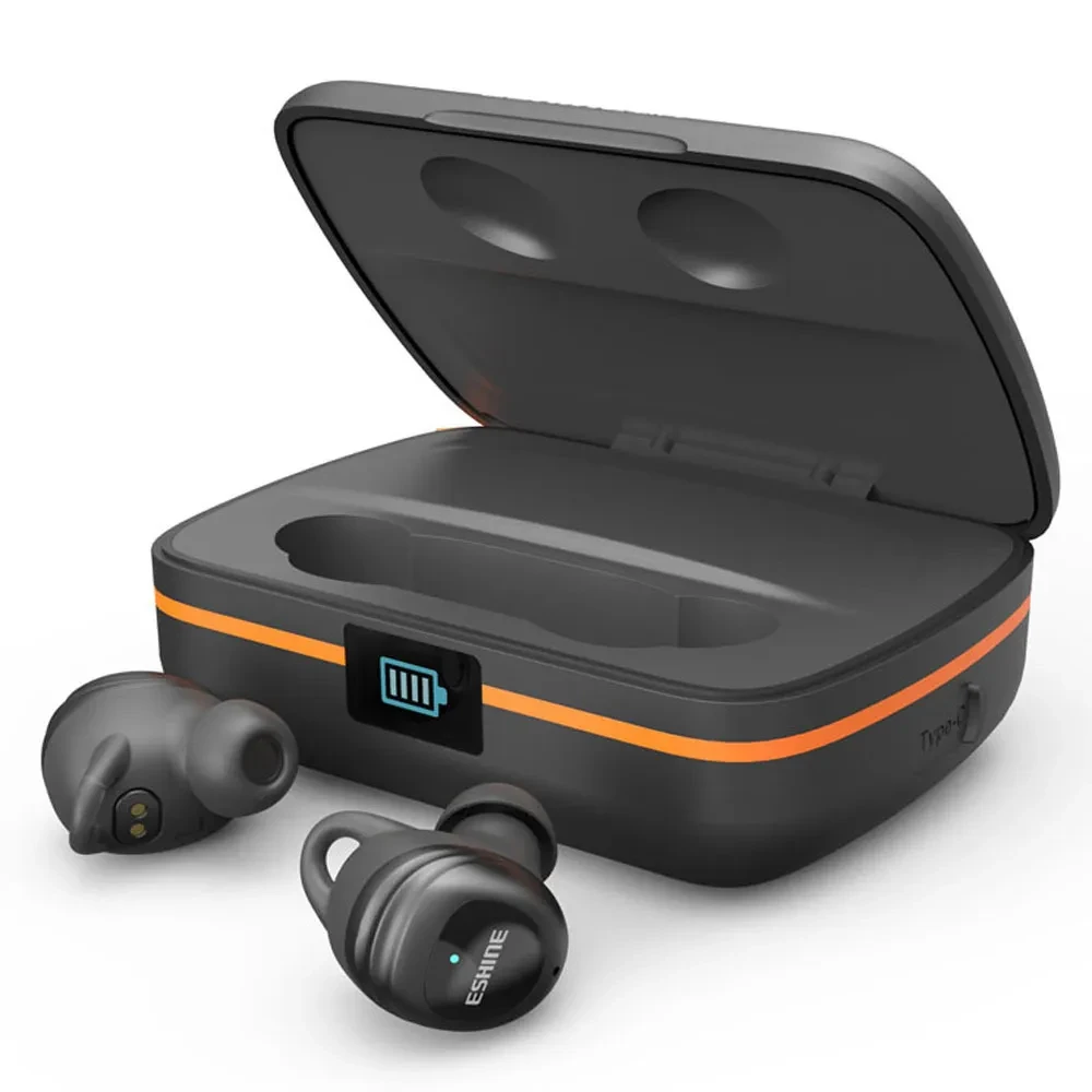 TWS Bluetooth Headphones In-Ear Stereo Sports Solar