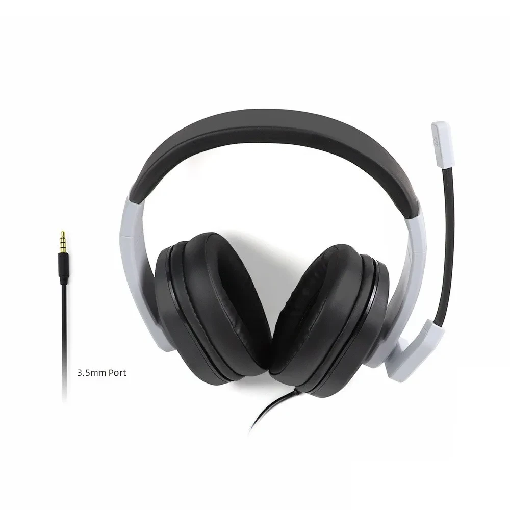 Wired Headphone Head-mounted With Microphone