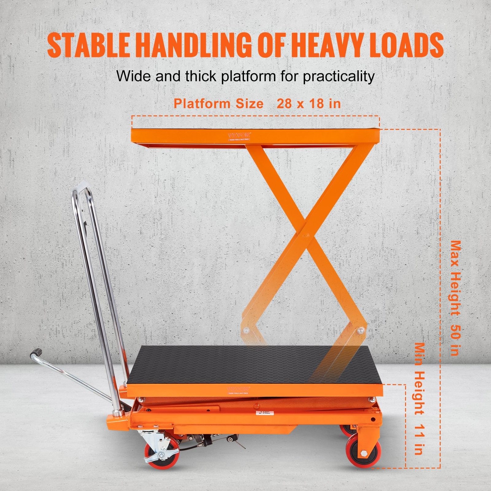 Hydraulic Table Cart