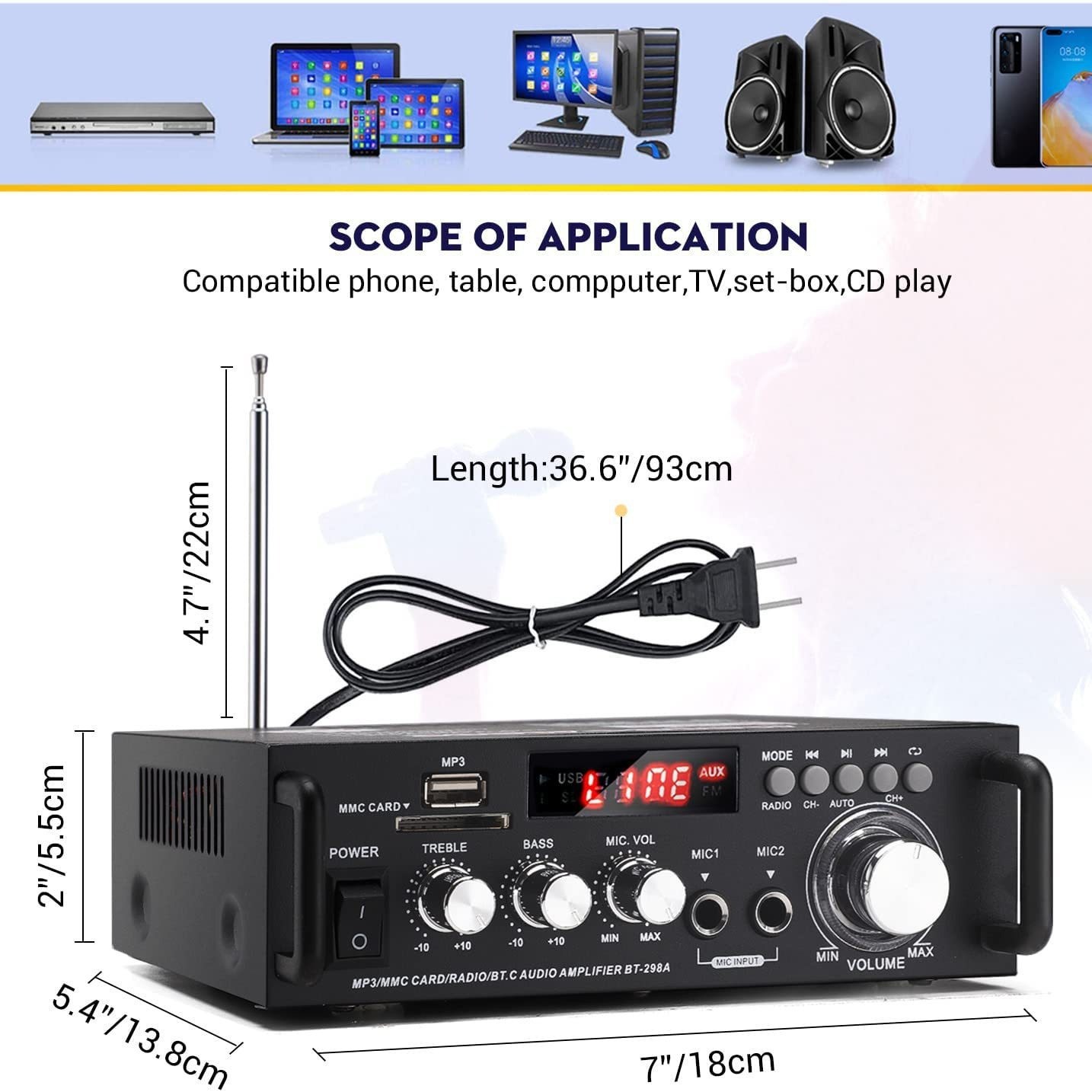 Home Stereo Amplifier
