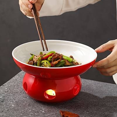 1 Set Insulated Hot Pot Plate Base with Heating Function Perfect for Restaurants and Dining