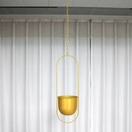 1 Set Boho Style Metal Hanging Pots A Stylish and Creative Hanging Planter for Your Balcony Garden