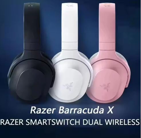 Razer Barracuda X Wireless Bluetooth Gaming Headset, Multi-Platform, USB-C Microphone Connection, PC Gamer Headphone