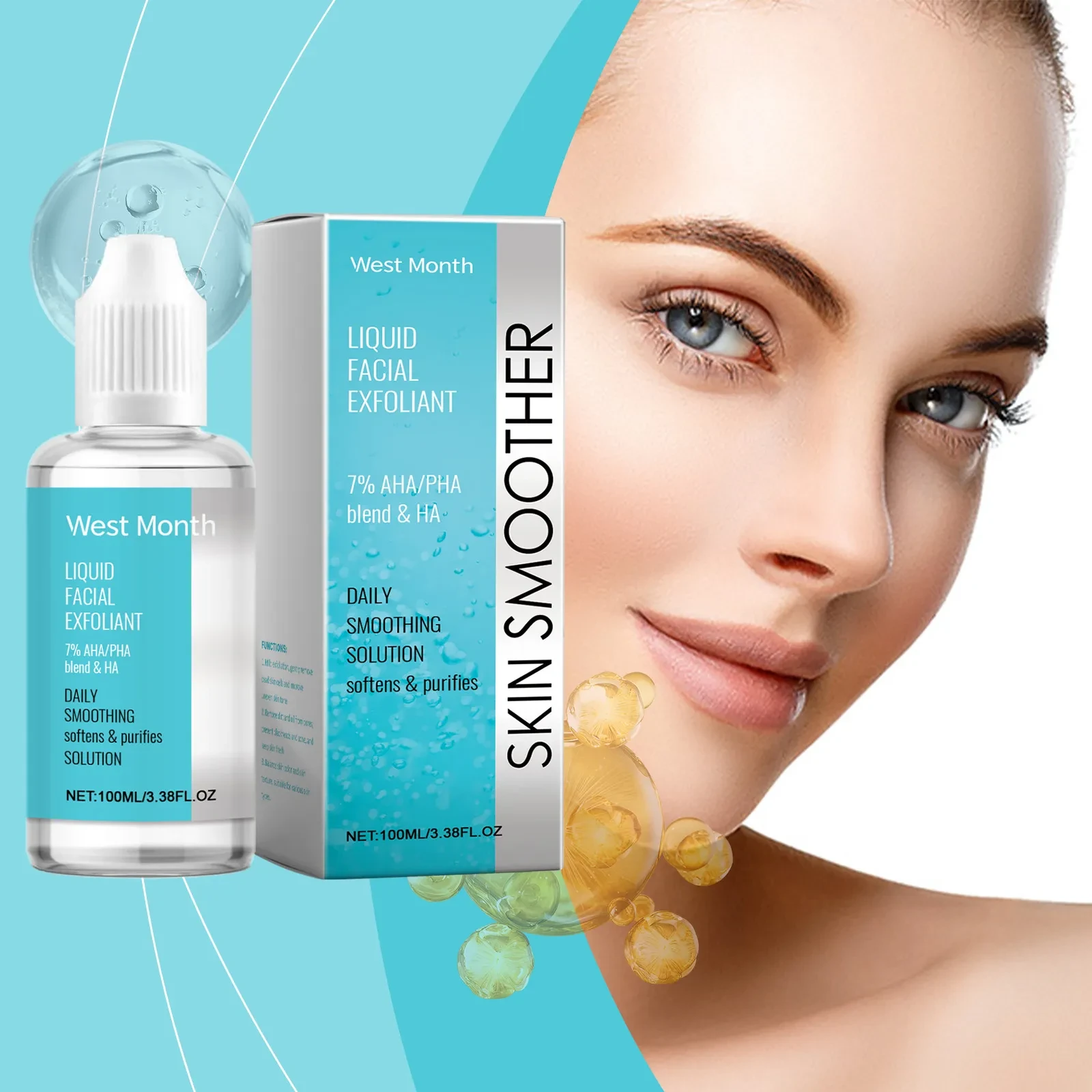 West Month Liquid Facial Exfoliant