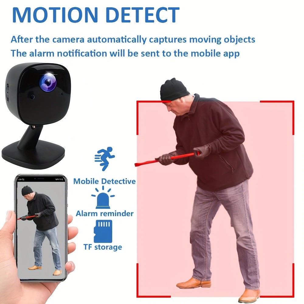 2pcs Ziicam Smart Home Security Cameras with Dual Audio and Night Vision