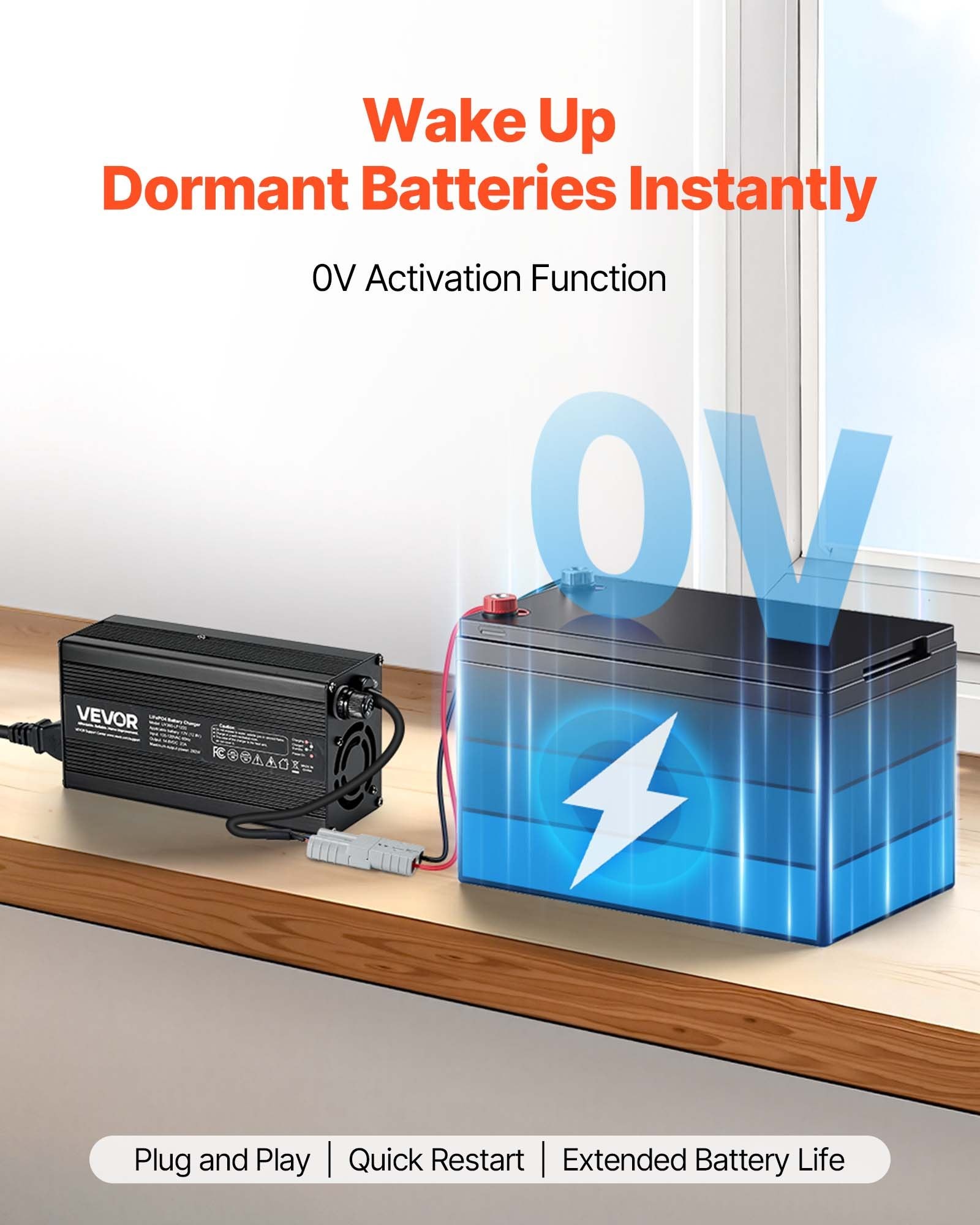 12V Lithium Battery Charger