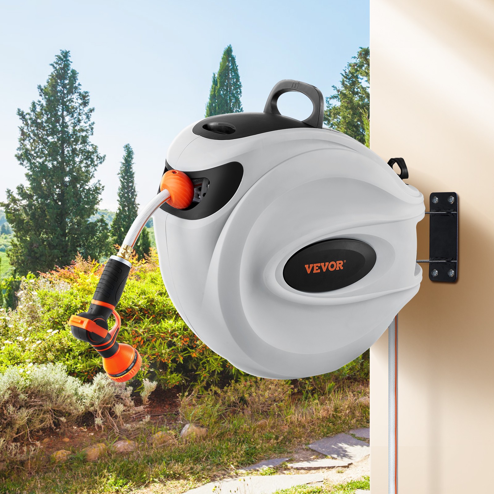 Retractable Garden Hose Reel