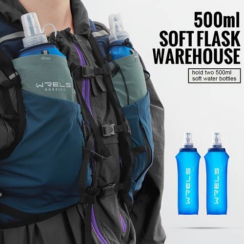 WRELS Professional Trail Running Backpack Lightweight, Large Capacity, Multi-Compartment Organizer for Hiking, Cycling & Ultrarunning