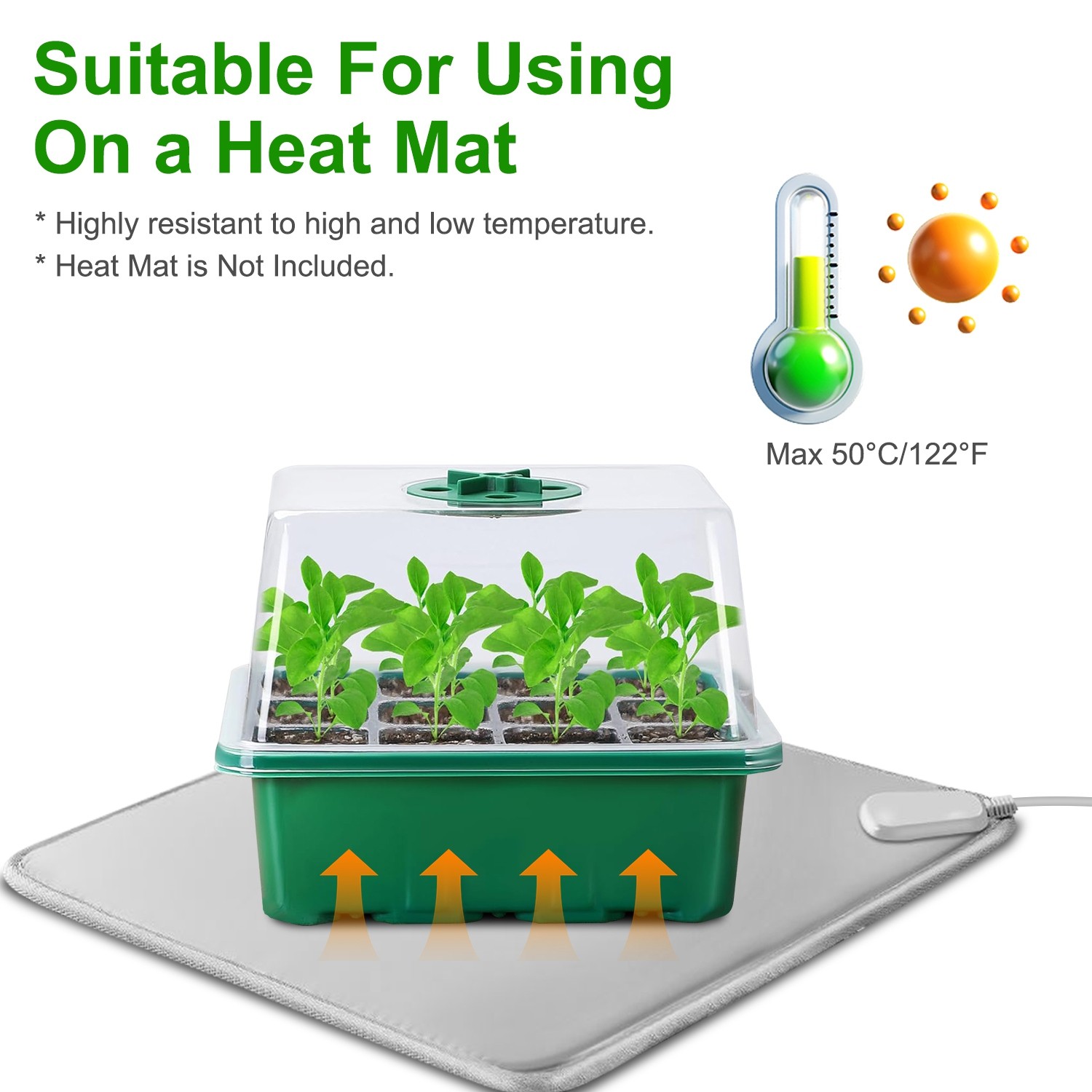 Humidity Vented Dome Tray