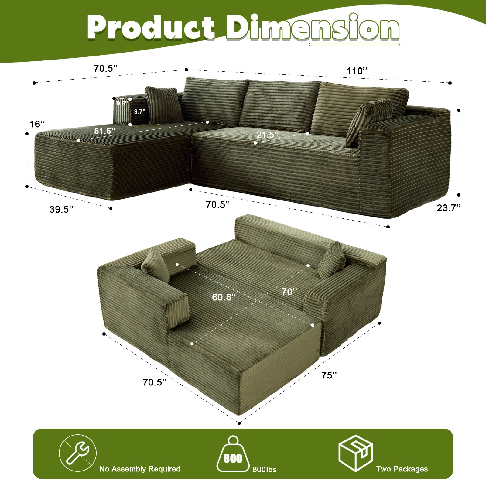 L Shape Sofa