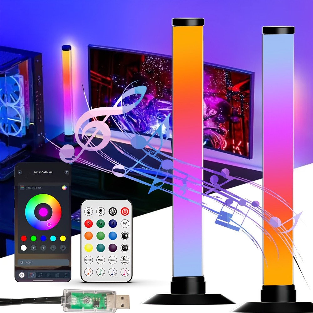 NBBUFF 2pcs Smart LED Light Bars