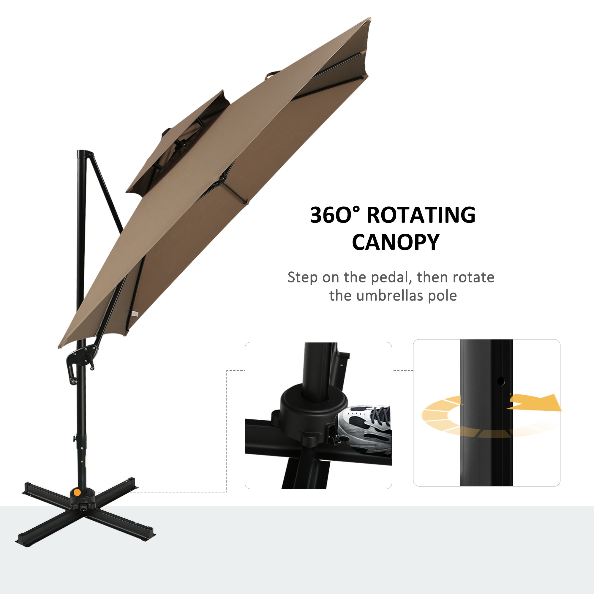 Patio Umbrella With Base