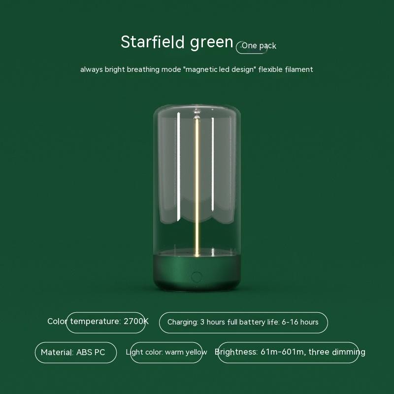 New LED Camping Light  Rechargeable, Portable, and Durable Night Light